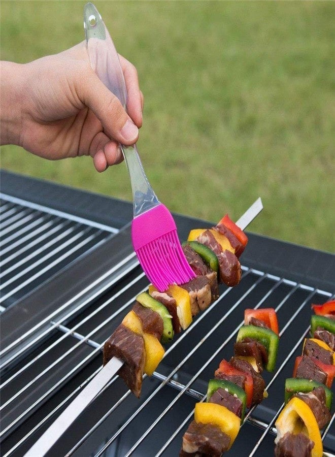 LSARI Oil Brush for Cooking Silicon, Spatula and Pastry Brush Set, Silicon Brush for Kitchen - Image 3